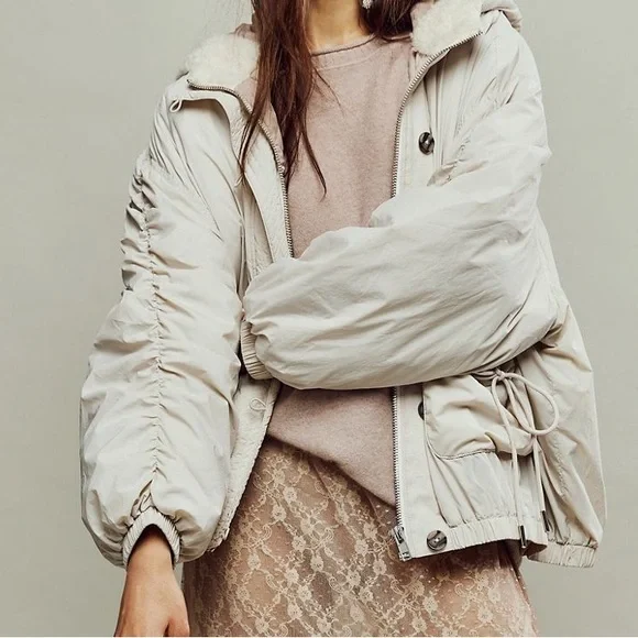 NWT Frew People Lilian Bomber Size Small - Picture 5 of 7